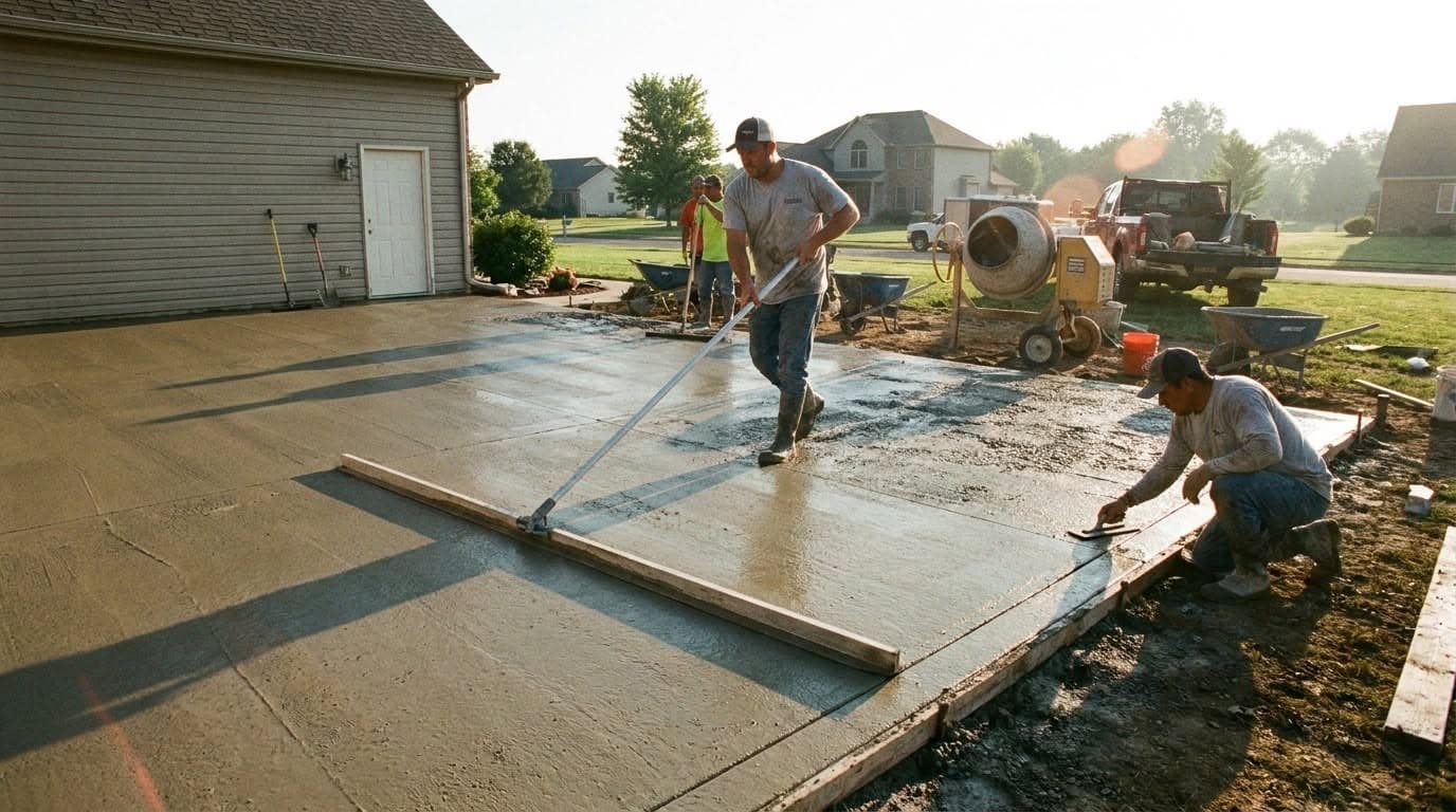 Concrete Driveway Installation